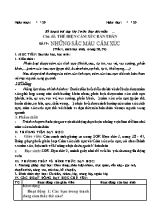 Bài giảng môn Đạo đức Lớp 2 (Chân trời sáng tạo) - Bài 9 Những sắc màu cảm xúc